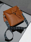 Stylish Crossbody Leather Bag's Hype Hem