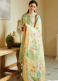 3 Pcs Women's Unstitched Embroidered Lawn Suit Hype Hem