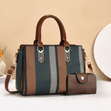 Women's Texture Printed Hand Bag's