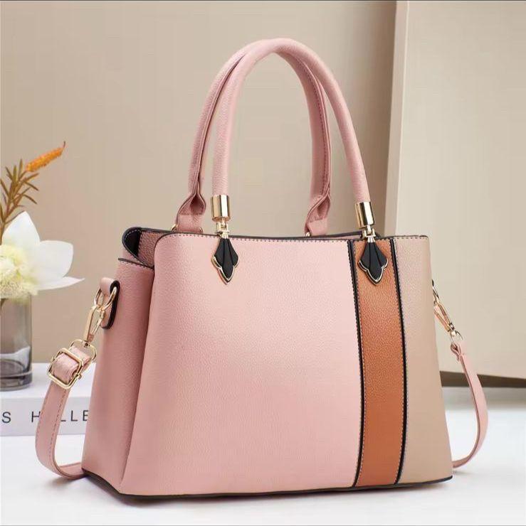 Women's Leather Plain Hand Bag