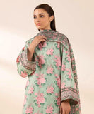 3 Pcs Women's Unstitched Printed Suit