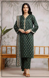 3 Pcs Women's Unstitched Printed Suit