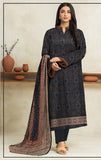 3 Pcs Women's Unstitched Printed Suit