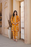 Stylish Women's Block Printed Design 2 Pcs Suit