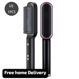 Professional Hair Straightener Brush