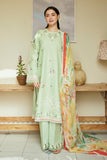 3 Pcs Women's Unstitched Embroidered Lawn Suit Hype Hem