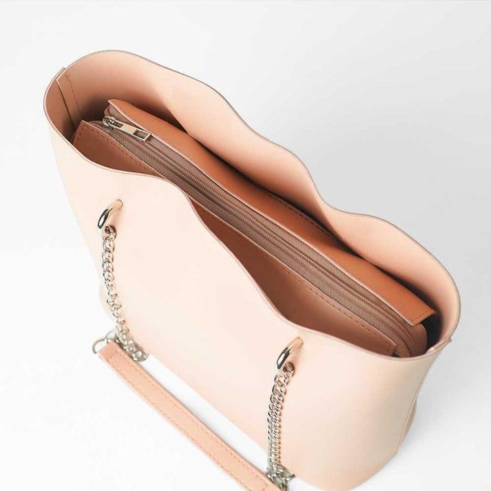 Women's Leather Hand Bag Set - 3 Pcs Collection