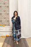3 Pcs Women's Unstitched Embroidered Suit